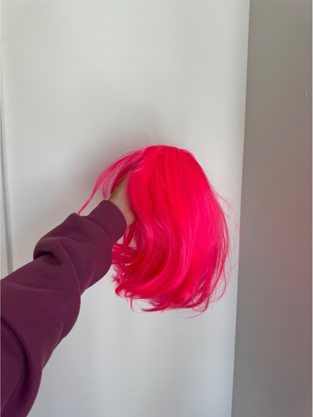 Hot Pink Bob Wig – Bright Costume / Cosplay Wig